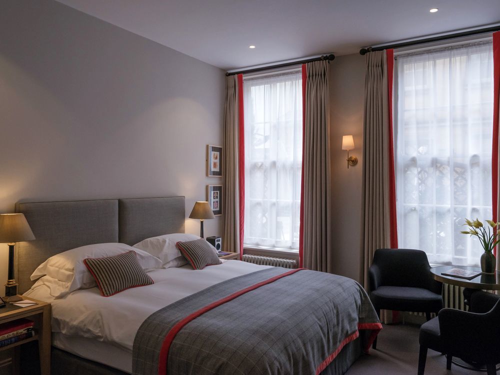 디 올드 뱅크 호텔 옥스퍼드 외부 사진 A bedroom at the hotel
